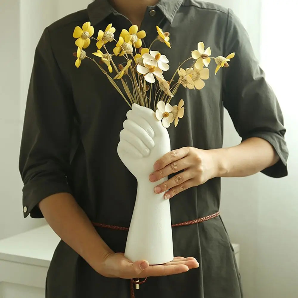 Human Body Decorative Resin Vase-1