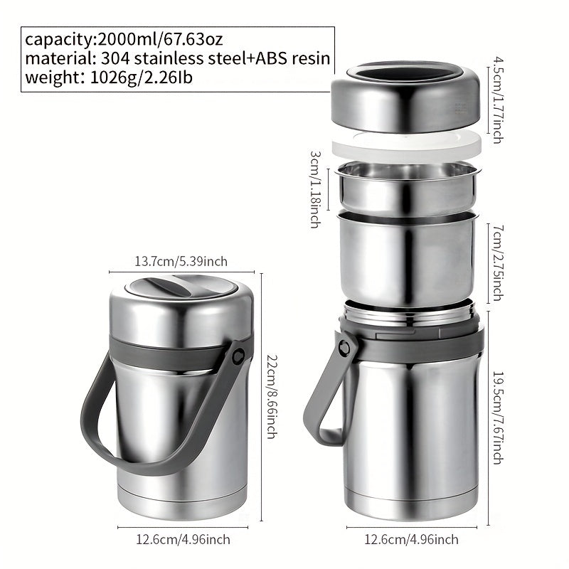 Insulated Food Stainless Steel Container-4