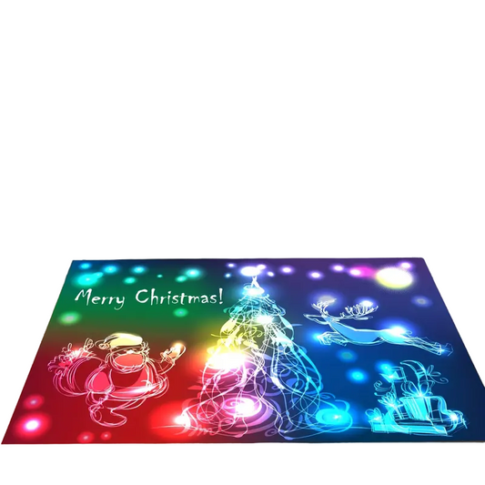 1pc Christmas Decor Floor Mats-0