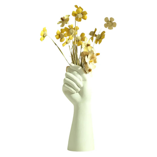 Human Body Decorative Resin Vase-0