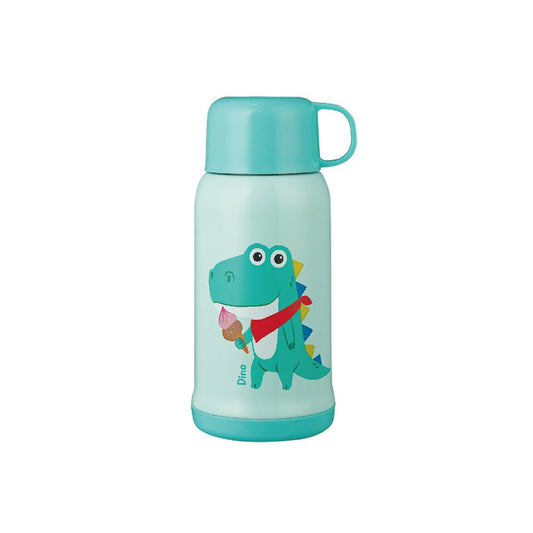 Animal Friends Kids 3 Lid 550ml Mint Insulated Water Bottle-0